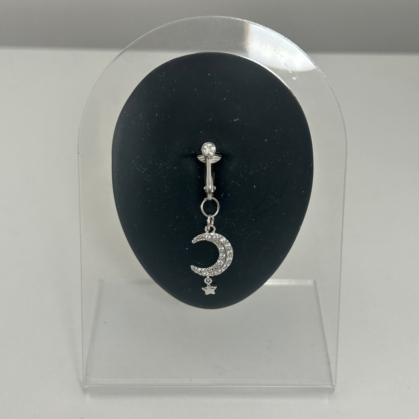 Faux piercing nombril Cosma acier inoxydable