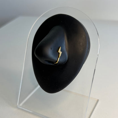 Faux piercing nez Lyos