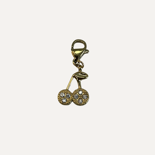 Charms - cerise strass